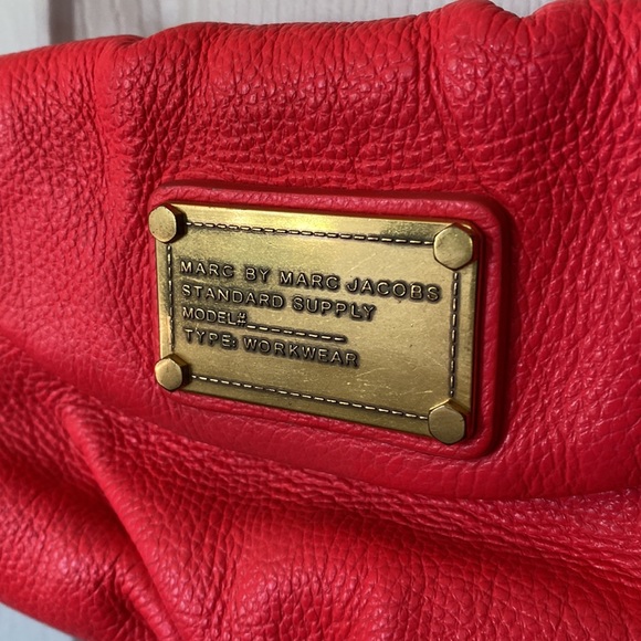 Marc Jacobs Leather Mini Crossbody in Bright Coral - Picture 3 of 10